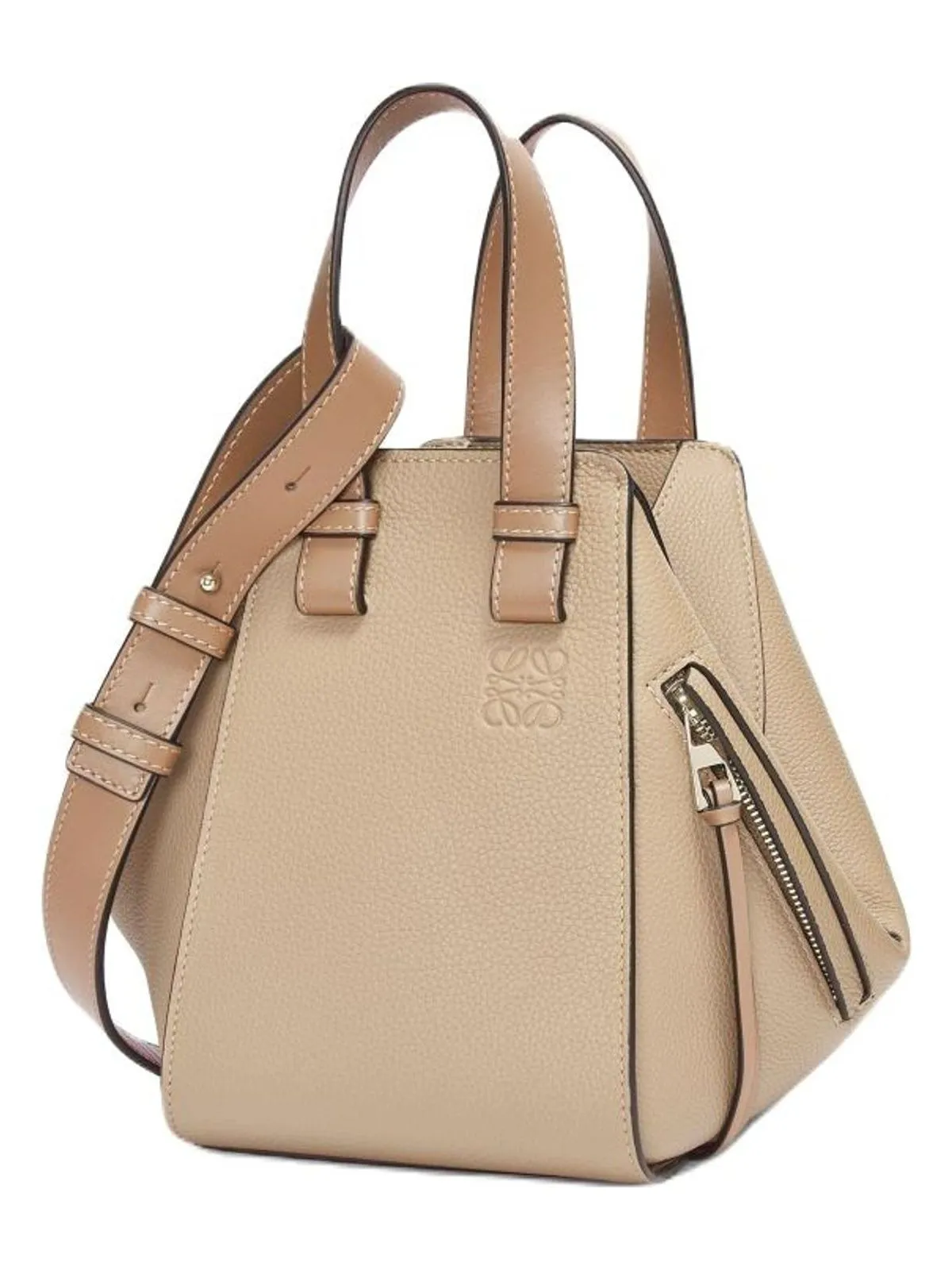 Women's Compact Hammock Bag in Natural | A538H13X03
