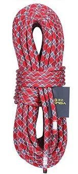 XINDA Lanyard 10M 5200lbs Equipment Rock All-weather Static Camping Climbing Safety diameter 10mm Climbing Rope Worldwide delivery Survival Rope High Strength